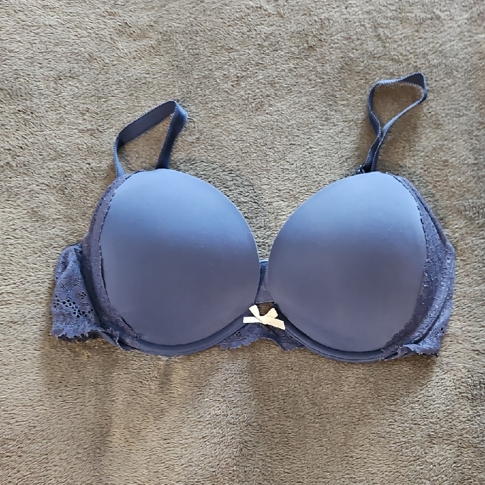 Victoria's Secret Lace Accent Bra in Blue